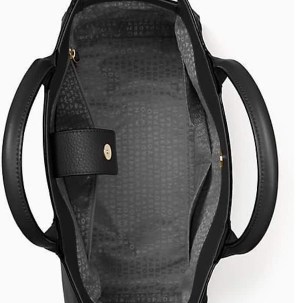 Kate Spade Leather Satchel Flynn Street Meriwether - Picture 5 of 8